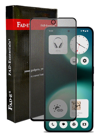 FAD-E Matte Tempered Glass Screen Protector for Nothing Phone 3a Lite (Matte Transparent)