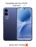 FAD-E Matte Tempered Glass Screen Protector Guard for Vivo V70 FE 5G (Matte Transparent)