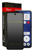 FAD-E Matte Tempered Glass Screen Protector for Nothing Phone 3a / 3a Pro (Matte Transparent)