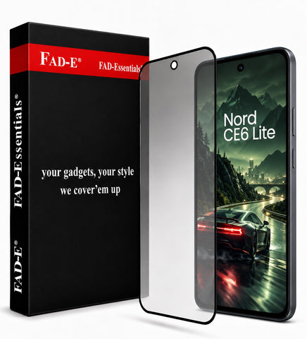 FAD-E Matte Tempered Glass Screen Protector Guard for OnePlus Nord CE6 Lite / CE 6 Lite 5G (Matte Glass)
