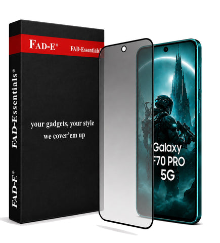 FAD-E Matte Tempered Glass for Samsung Galaxy F70 Pro / A36 5G / A56 5G (Matte Transparent)
