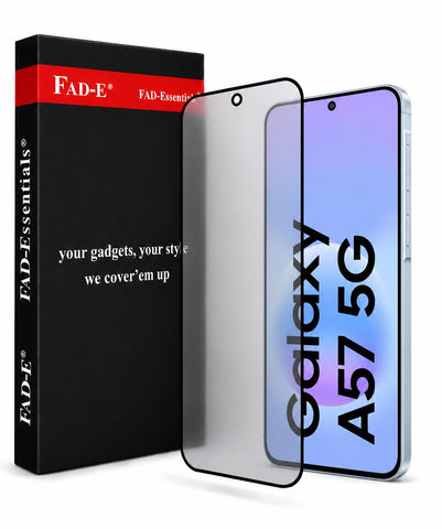 FAD-E Matte Tempered Glass for Samsung Galaxy A57 5G (Matte Transparent)