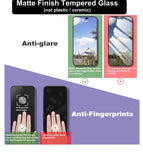 FAD-E Matte Tempered Glass for Apple iPhone 17 (Matte Transparent)