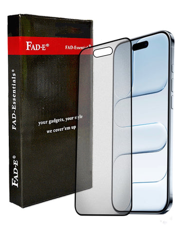 FAD-E Matte Tempered Glass for Apple iPhone 17 Air (6.9 inch) (Matte Transparent)