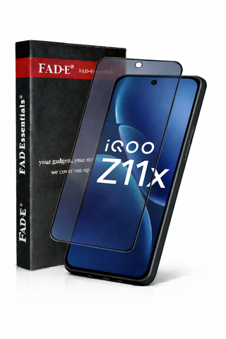 FAD-E Matte Tempered Glass Screen Protector Guard for iQOO Z11X 5G / Realme 15X 5G