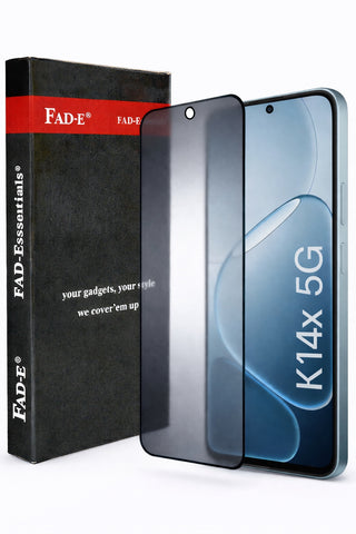 FAD-E Matte Tempered Glass Screen Protector Guard for Oppo K14X, A6 Pro , A6X, Realme 15X 5G / Realme C85 5G / Narzo 90X 5G  (Matte)