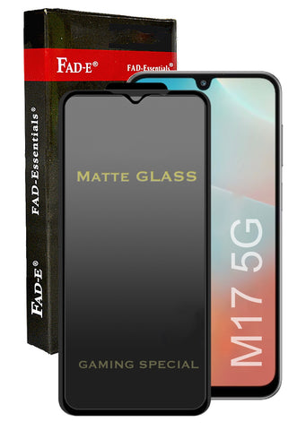 FAD-E Matte Tempered Glass for Samsung Galaxy M17 5G / A17 5G / F17 5G (Matte Transparent)