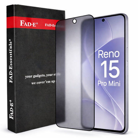 FAD-E Matte Tempered Glass Screen Protector Guard for Oppo Reno 15 Pro Mini / Reno15 Pro Mini 5G (Matte)
