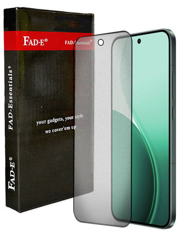 FAD-E Matte Tempered Glass Screen Protector Guard for Oppo Reno14 5G /  Reno 14 (Matte Transparent)