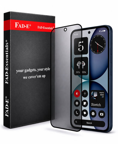 FAD-E Matte Tempered Glass Screen Protector Guard for Nothing Phone 4a / 4a Pro (Matte Transparent)