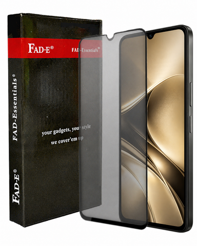 FAD-E Matte Tempered Glass Screen Protector Guard for Poco C81 5G / C85 5G / Redmi A7 Pro 4G / Redmi 15C 5G (Matte)