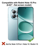 FAD-E Matte Tempered Glass Screen Protector Guard for Redmi Note 15 Pro 5G (Matte)