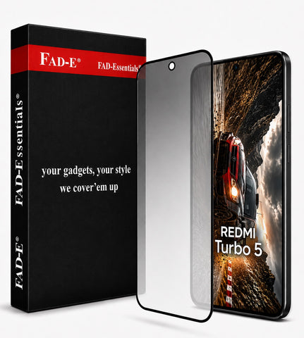 FAD-E Matte Tempered Glass for Redmi Turbo 5 / Turbo5  (Matte Glass)