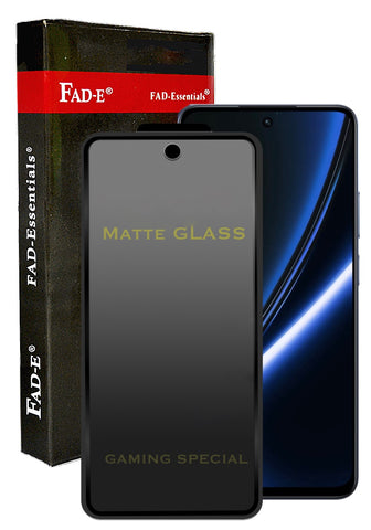 FAD-E Matte Tempered Glass for Realme Narzo 80x 5G , P3x 5G, Vivo Y39 5G, Y58 5G (Matte Transparent)