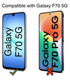 FAD-E Matte Tempered Glass for Samsung Galaxy F70 5G (Matte Transparent)