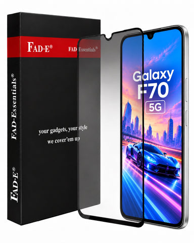 FAD-E Matte Tempered Glass for Samsung Galaxy F70 5G (Matte Transparent)