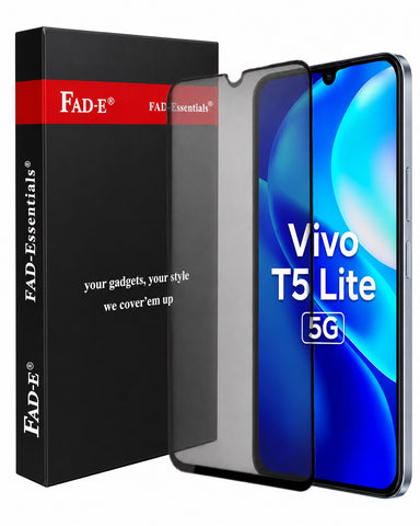 FAD-E Matte Tempered Glass for Vivo T5 Lite 5G /  T4 Lite 5G / Y19e / Y19s / Y19 (Matte Transparent)