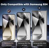 FAD-E Matte Tempered Glass Screen Protector for Samsung Galaxy S24 (Matte Transparent)