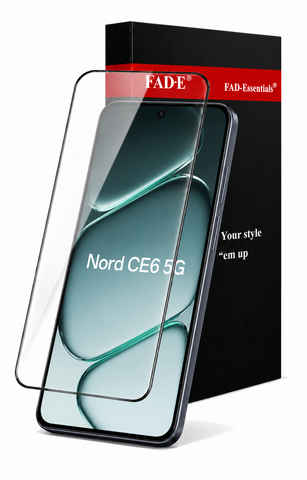 FAD-E Tempered Glass Screen Protector Guard for OnePlus Nord CE6 5G / CE 6 / Nord6 (6.78 inch)