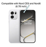 FAD-E Tempered Glass Screen Protector Guard for OnePlus Nord CE6 5G / CE 6 / Nord6 (6.78 inch)