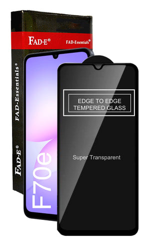 FAD-E Tempered Glass Screen Protector Guard for Samsung Galaxy F70e 5G / A07 5G