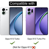 FAD-E Tempered Glass Screen Protector Guard for Oppo K13 Turbo / K13 Turbo Pro (Transparent)