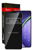 FAD-E Tempered Glass Screen Protector Guard for Oppo K13 Turbo / K13 Turbo Pro (Transparent)