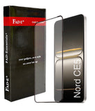 FAD-E Tempered Glass Screen Protector Guard (without Camera Hole) for OnePlus Nord CE5 / Nord CE 5 (Transparent)