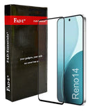 FAD-E Tempered Glass Screen Protector Guard (without Camera Hole) for Oppo Reno14 5G / Reno 14 (Transparent)