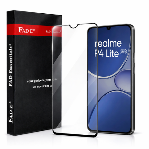 FAD-E Tempered Glass Screen Protector Guard for Realme P4 Lite 5G / C83 5G (6.8 inch)