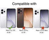 FAD-E Matte Tempered Glass Screen Protector Guard for Oppo Reno15 5G /  Reno15c / Reno 15 / Reno 15c (Matte Transparent)