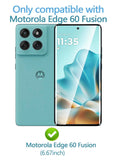 FAD-E Tempered Glass Screen Protector Guard for Motorola Edge 60 Fusion (Curved Screen)