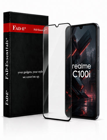 FAD-E Tempered Glass for Realme C100i / C100X 5G / Realme C83 5G