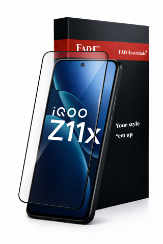 FAD-E Tempered Glass Screen Protector Guard for iQOO Z11X 5G