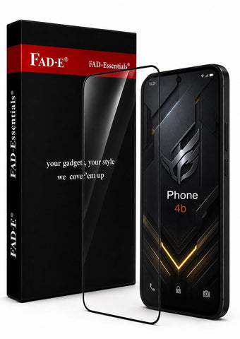 FAD-E Tempered Glass Screen Protector Guard for Nothing Phone 4b (6.77 inch)