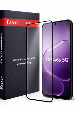 FAD-E Tempered Glass Screen Protector Guard for Oppo A6s 5G, A6 5G, A6X 5G