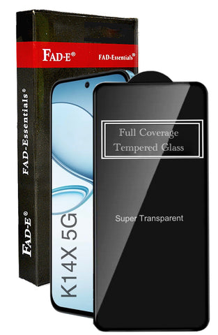 FAD-E Tempered Glass Screen Protector Guard for Oppo K14X 5G / A6 Pro 5G / A6X 5G