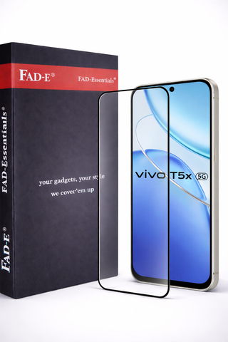 FAD-E Tempered Glass Screen Protector Guard for Vivo T5X 5G