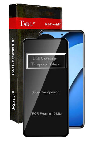 FAD-E Tempered Glass Screen Protector Guard for realme 15 Lite
