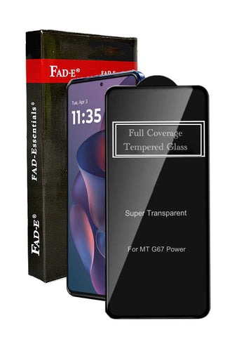 FAD-E Tempered Glass Screen Protector Guard (without camera hole) for Motorola Moto G67 Power 5G / G57 Power 5G