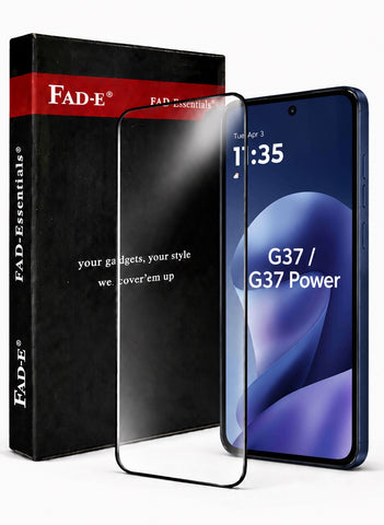 FAD-E Tempered Glass Screen Protector Guard for Motorola Moto G37 / G37 Power