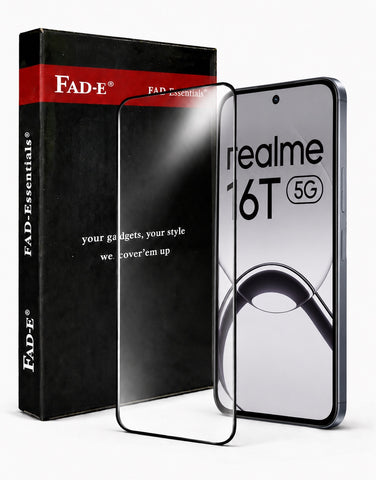 FAD-E Tempered Glass Screen Protector Guard for Realme 16T 5G