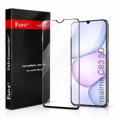FAD-E Tempered Glass Screen Protector Guard for Realme C83 5G (6.8 inch)