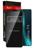 FAD-E Tempered Glass Screen Protector Guard (without camera hole) for Realme P4 5G (Transparent)