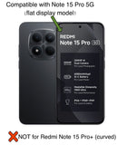 FAD-E Tempered Glass Screen Protector Guard for Redmi Note 15 Pro 5G (flat screen model)