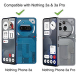 FAD-E Tempered Glass for Nothing Phone 3a / Nothing Phone 3a Pro (Transparent without cam hole)
