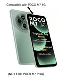 FAD-E Tempered Glass Screen Protector Guard for POCO M7 5G / Redmi A4 5G / Redmi A5 / Redmi 14C 5G / POCO C75 5G (Transparent)