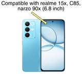 FAD-E Matte Tempered Glass Screen Protector Guard for Realme 15X 5G / Realme C85 5G / Narzo 90X 5G  (Matte)