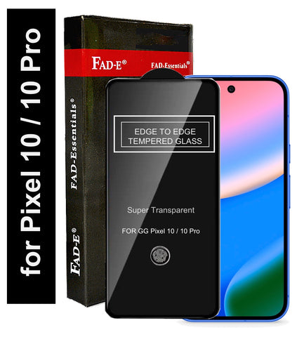 FAD-E Tempered Screen Protector Glass (without camera hole) for Google Pixel 10 / 10 Pro