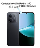 FAD-E Tempered Glass Screen Protector Guard for Poco C85 5G / Redmi 15C 5G (6.9 inch)